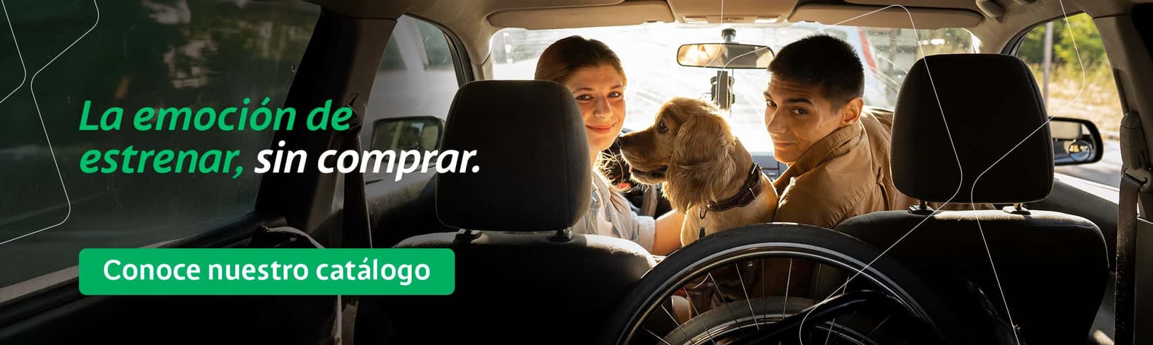 La emoción de estrenar, sin comprar. Conoce nuestro catálogo.
