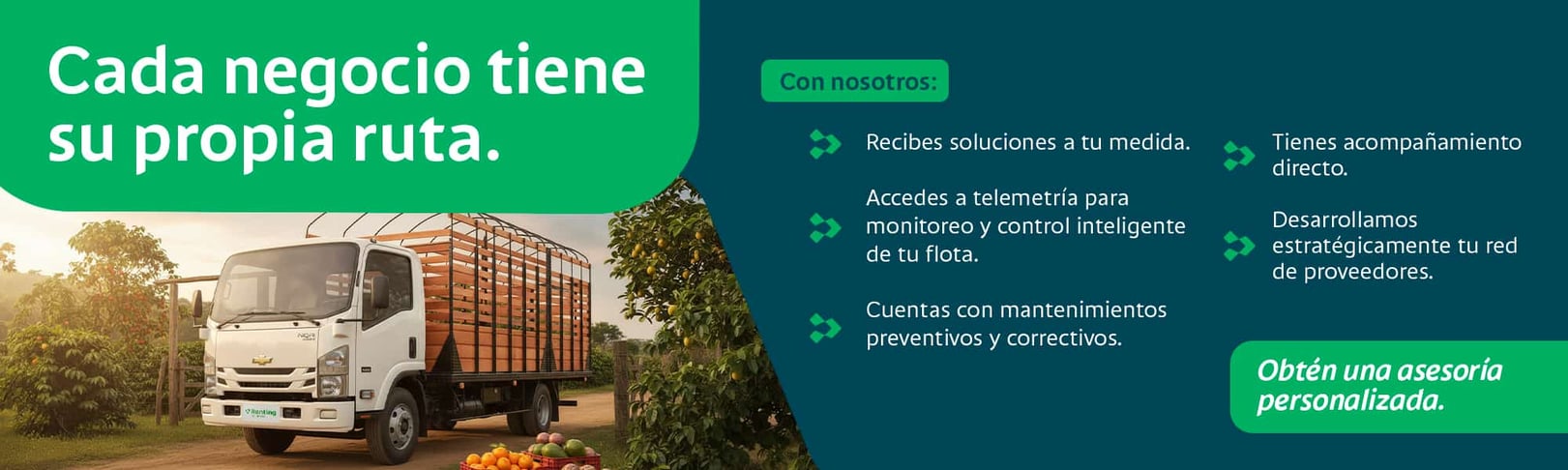 Cada negocio tiene su propia ruta. Obtén una asesoría personalizada